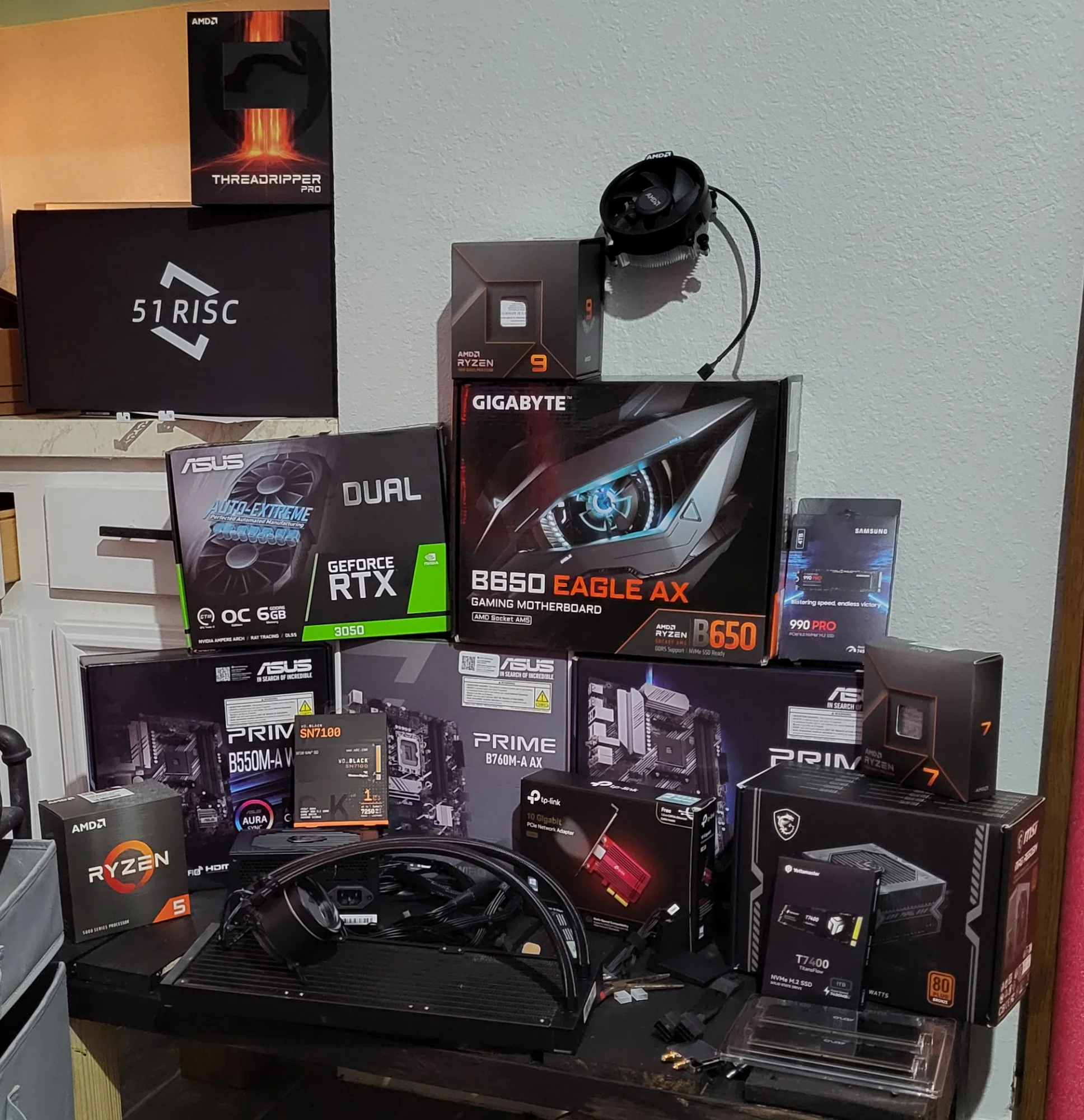 High-end component inventory